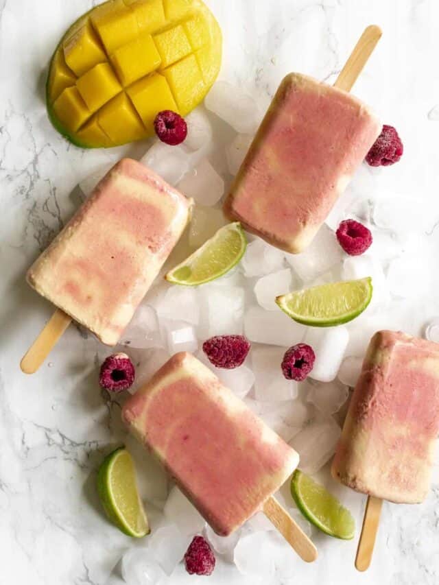 Fruity Tropical Popsicles