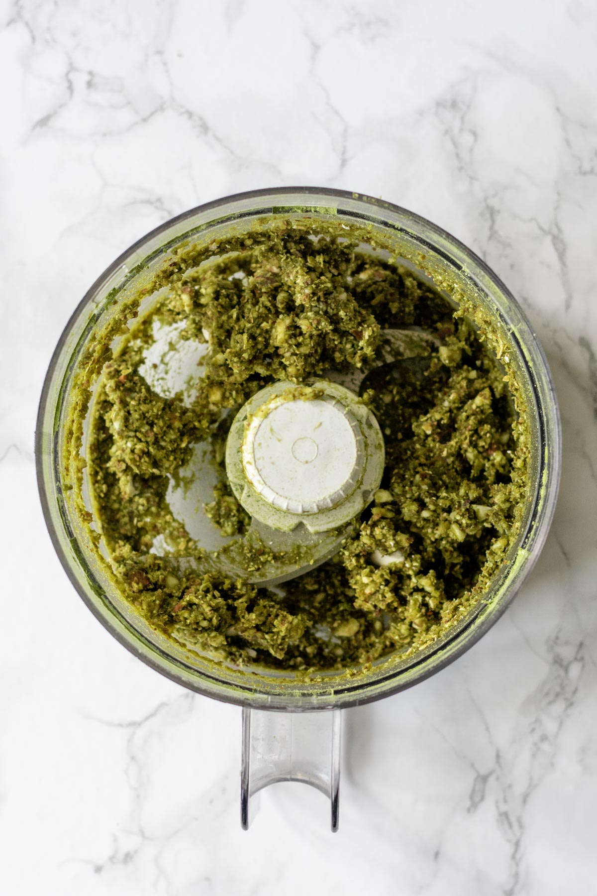 processed matcha energy ball ingredients