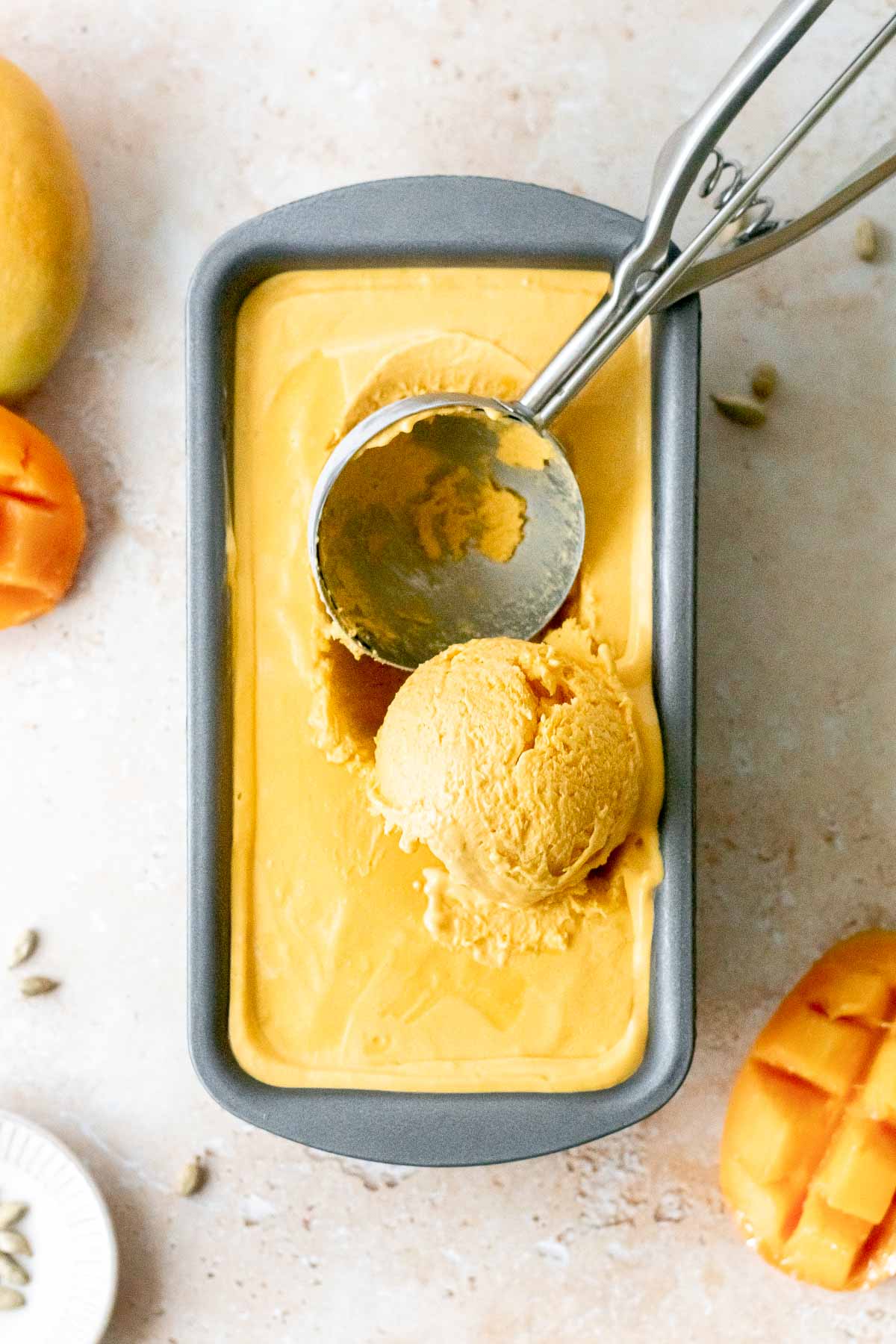 Mango ice cream recipe ice cream maker sale